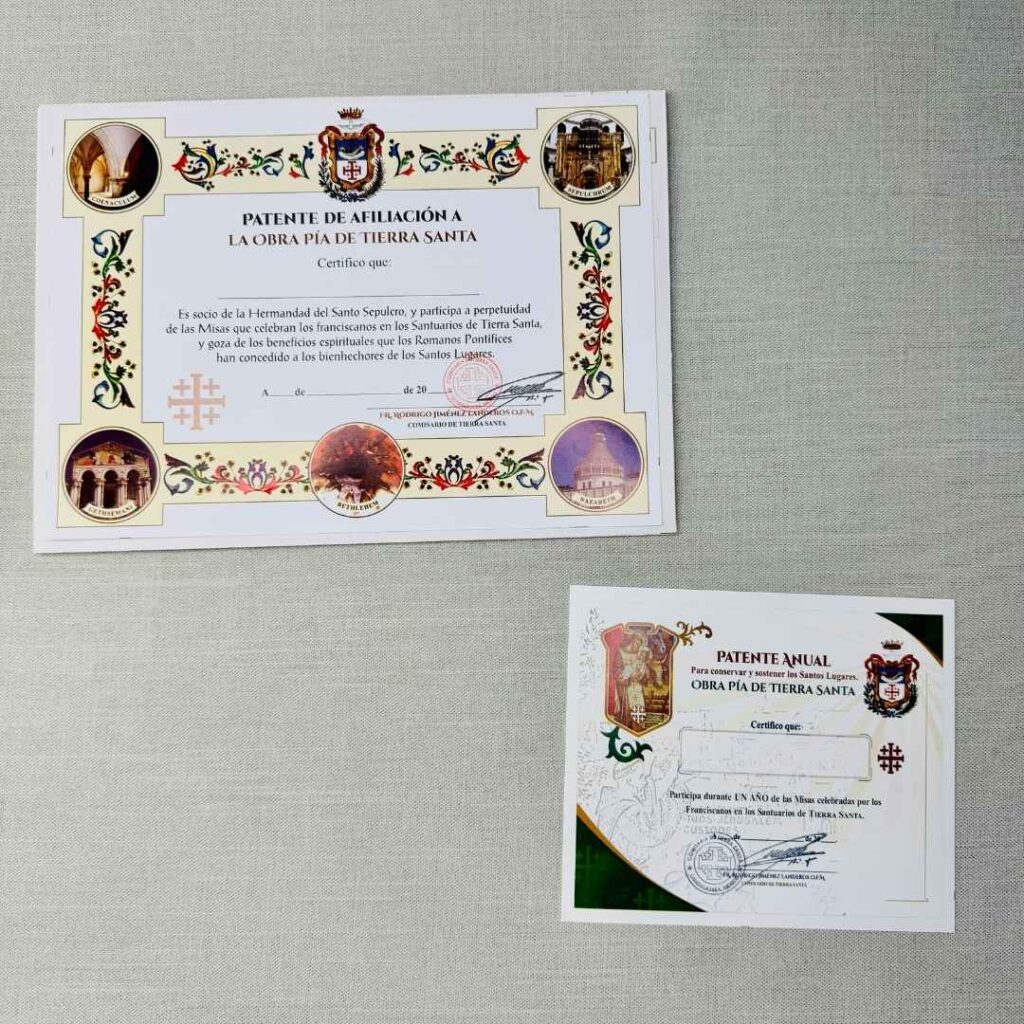 MISA OBRA PIA DE TIERRA SANTA