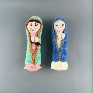 virgen de crochet