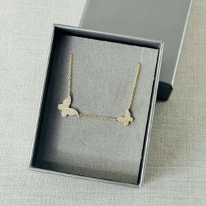 COLLAR MARIPOSA SIEMPRE JUNTAS ROSAGITANA